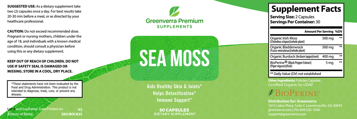 Organic Sea Moss