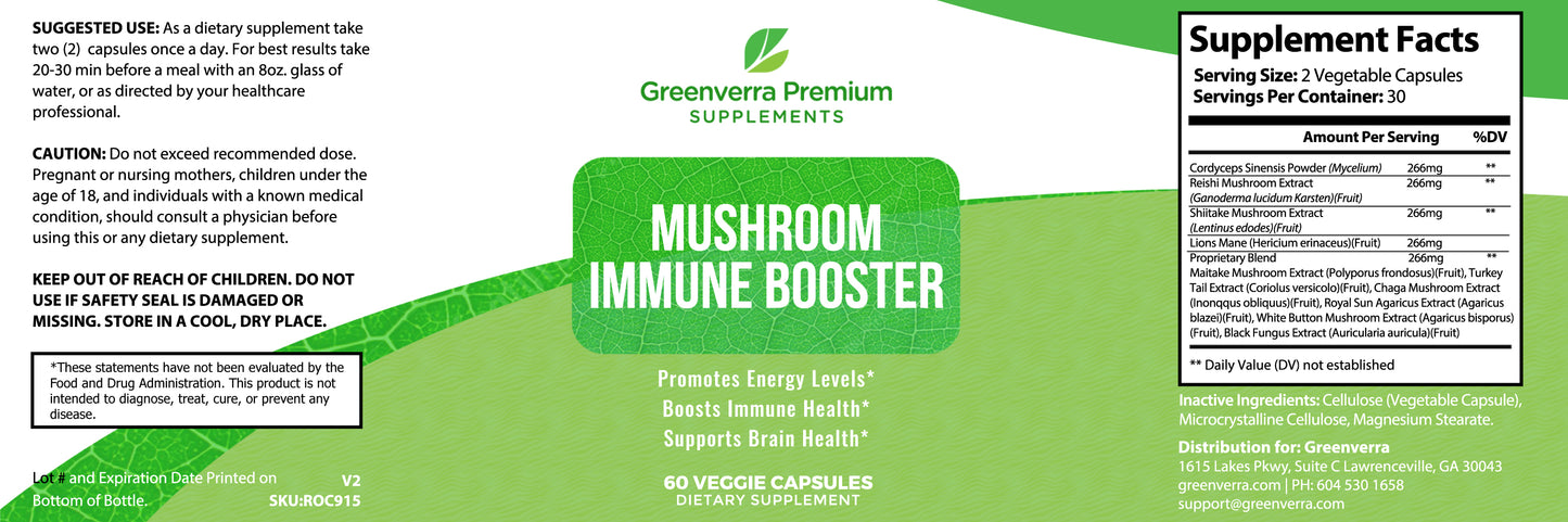 Mushroom Immune Booster