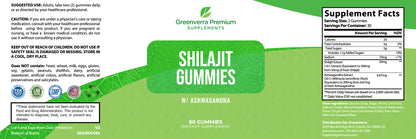 Shilajit Gummies with Ashwagandha — Vitality, Focus & Natural Energy Boost