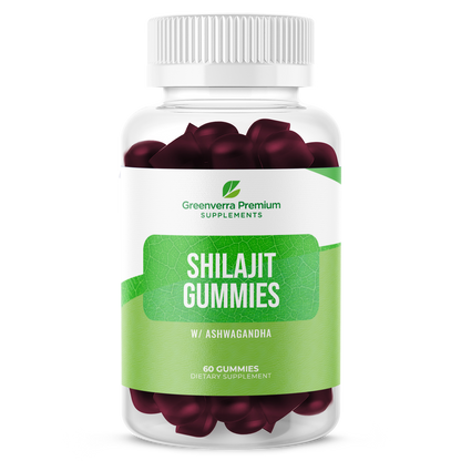 Shilajit Gummies with Ashwagandha — Vitality, Focus & Natural Energy Boost