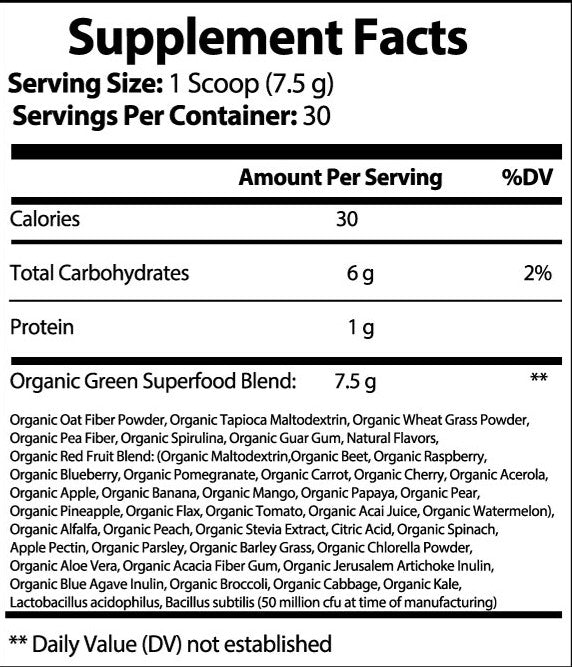 Organic Supergreens