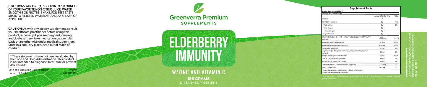 Elderberry Immunity Support
